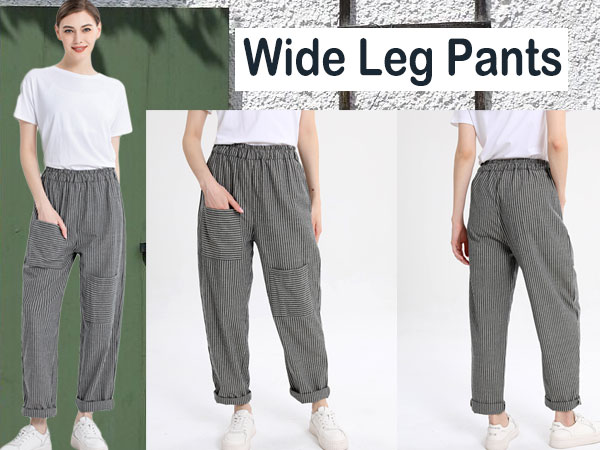 Women''s Wide Leg Harem Pants