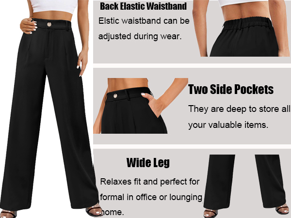 women black business pants