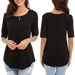 black shirts for women