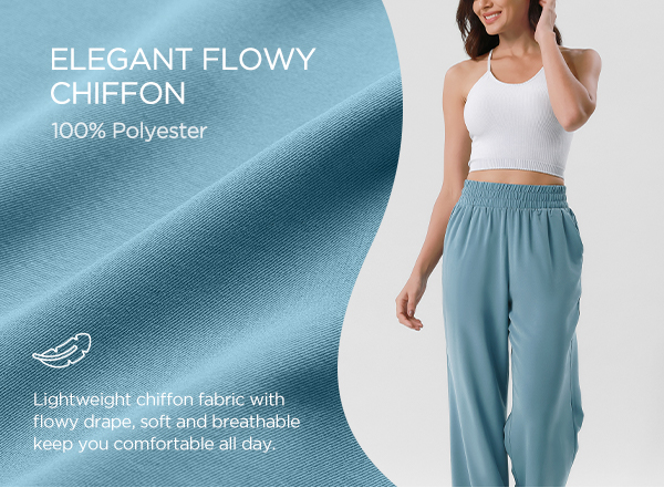 Elegant  Flowy Chiffon