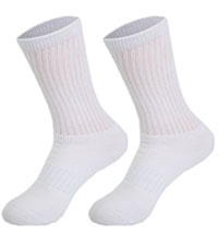 cotton crew socks for women sock solid breathable casual athletic