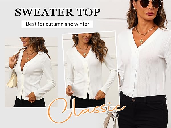 women casual sweater top