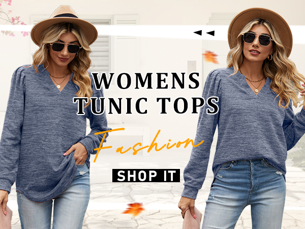 fall tunic tops