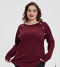 plus size autumn shirt