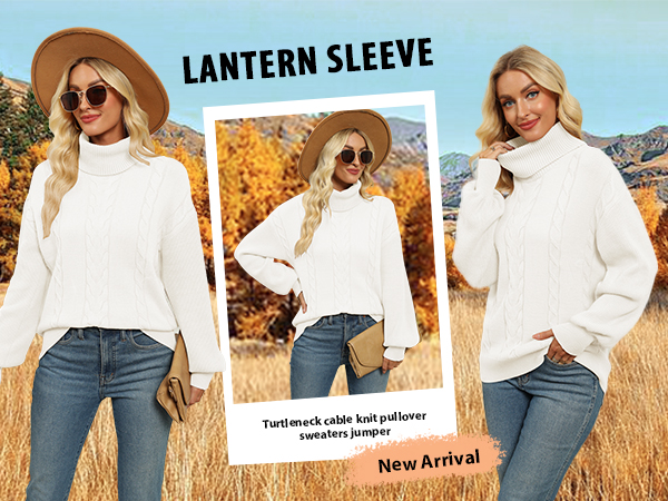 womens turtleneck sweater long sleeve