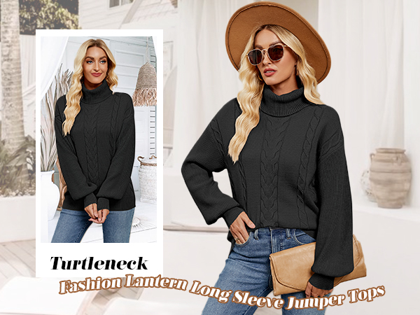 new turtleneck sweater women