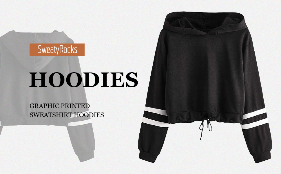 Crop Sweatshirt Hoodies