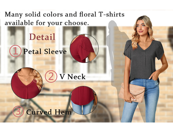 Petal Sleeve Tops