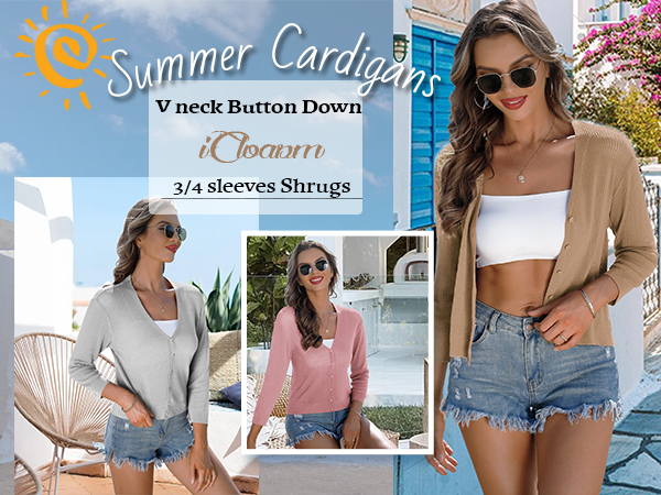 summer lightweight cardigans knit shrugs bolero shrugs for women