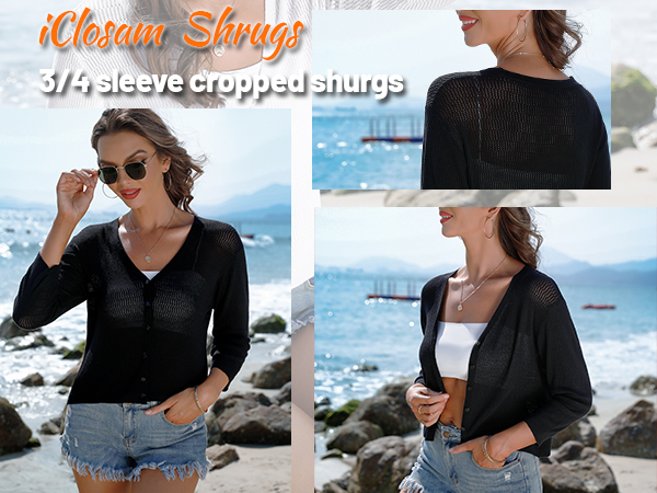 black shrugs for women sheer shrugs boloer shrugs summer crochet shrugs