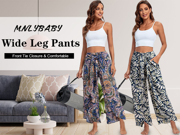 Wide Leg Pants for Women