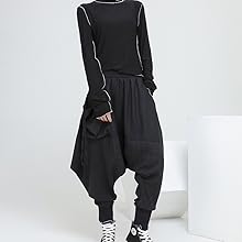 punk harem pants for women