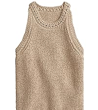 sleeveless sweater vest