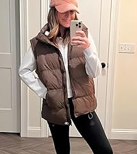 puffer vest for women