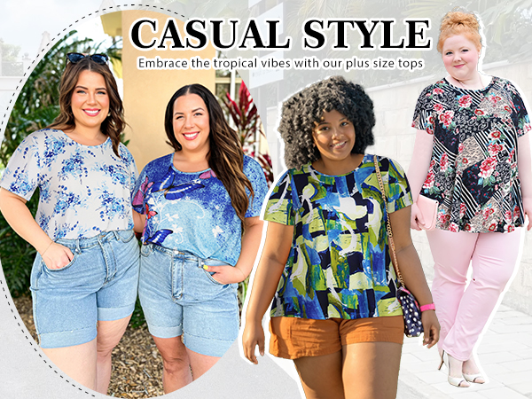 plus size summer outfits