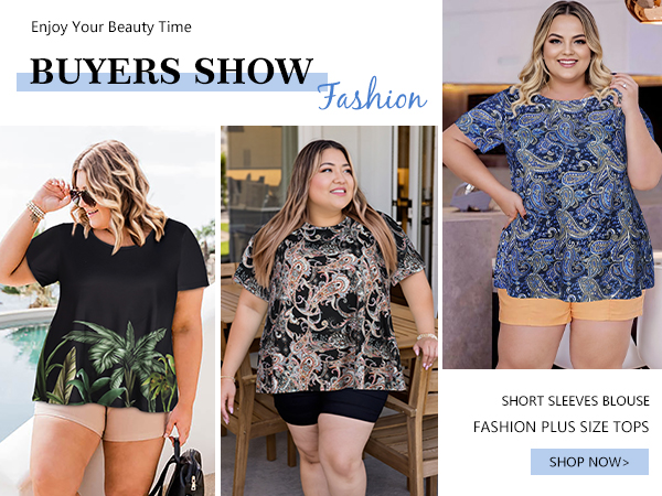 womens plus size summer tops