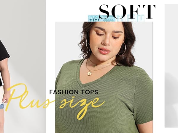 PLUS SIZE  TOPS FOR WOMEN