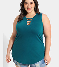 PLUS SIZE TANK TOPS