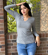 v neck t shirts for women tops 