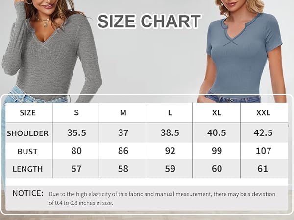  tops for women casual summer soft short sleeve vneck ribbed knit basic slimming solid color