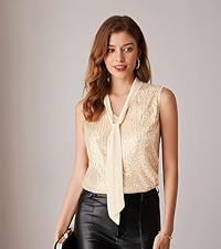 women sequin top