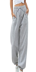 grey sweatpants