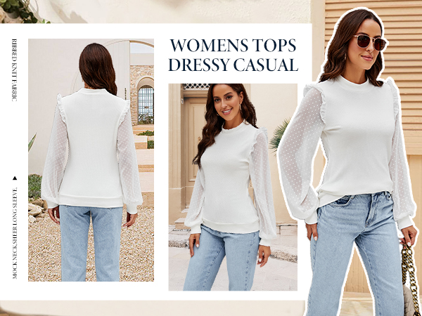 dressy causal tops