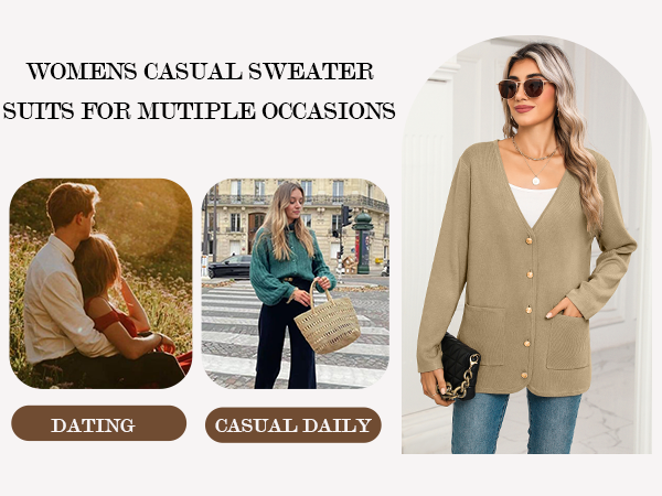 cardigans for women trendy fall with pockets