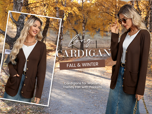 womens cardigans fall 2024