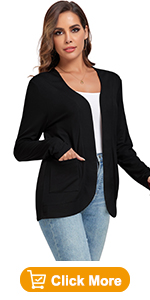 C021 Cardigans Black