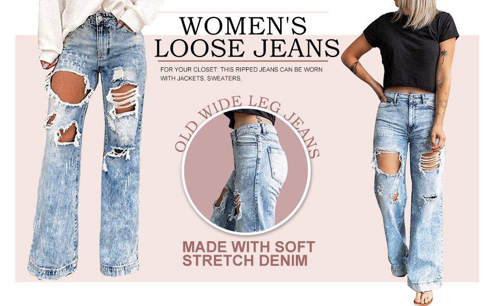 ripped jeans for women