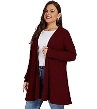 plus size cardigans for women