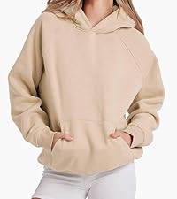 Fleece Hooded Pullover