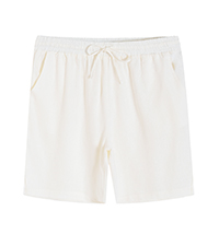 Plus Size Linen Shorts with Pockets