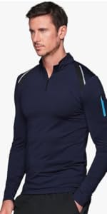 Mens long sleeve workout shirt