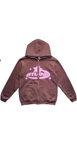 Star Zip up Hoodie