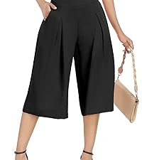 Women&amp;amp;amp;amp;amp;#39;s Wide Leg Capri Pants