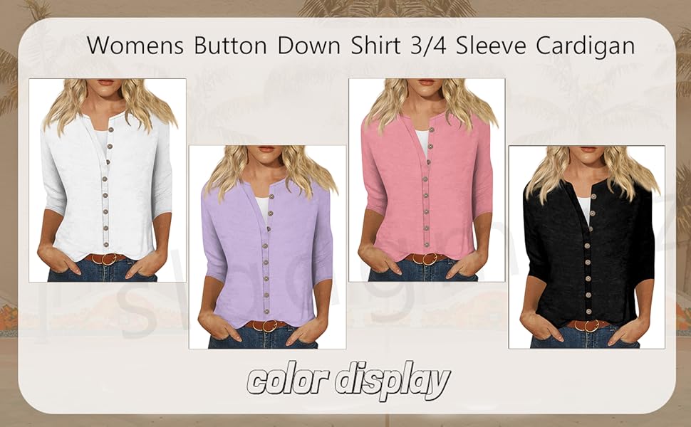 Button Down Shirts for Women