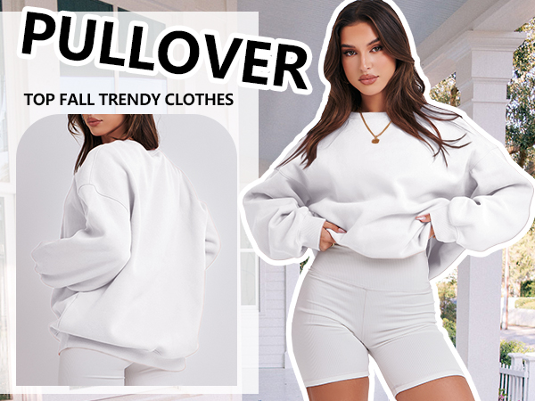 ANRABESS Oversized Sweatshirt Hoodie for Women