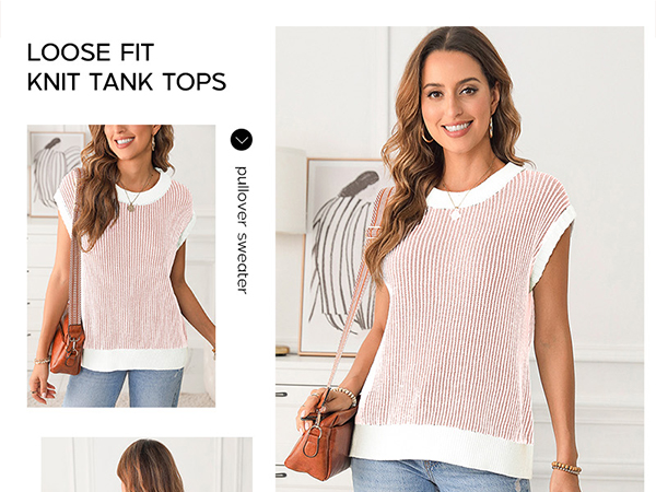 short sleeve knit tops for women