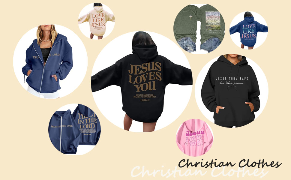 Christian Hoodies For Women Girls