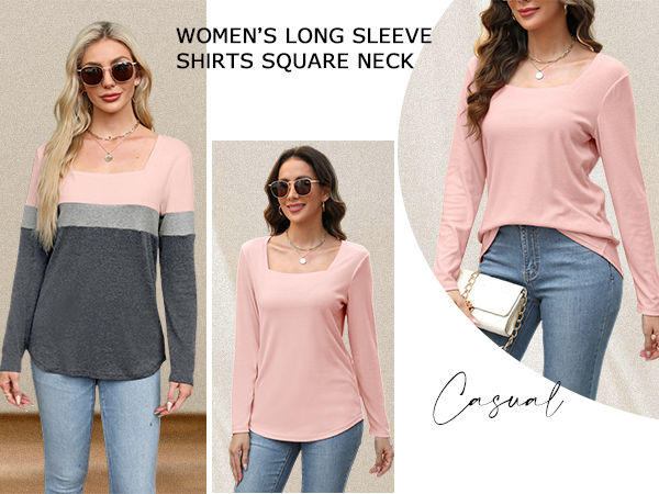 long sleeve shirts for women