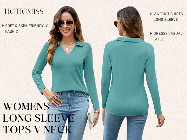 womens long sleeve tops