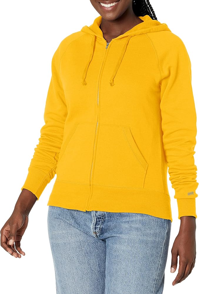 Soffe Women's Rugby Zip Hoodie