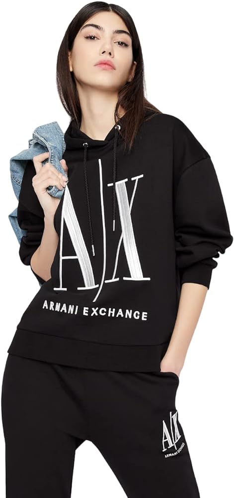 Armani Exchange Women's Icon Project Hooded Sweatshirt