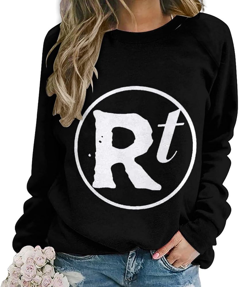 Women's Casual Hoodies Sweatshirts Loose Fit Comfy Crewneck Pullover Tops