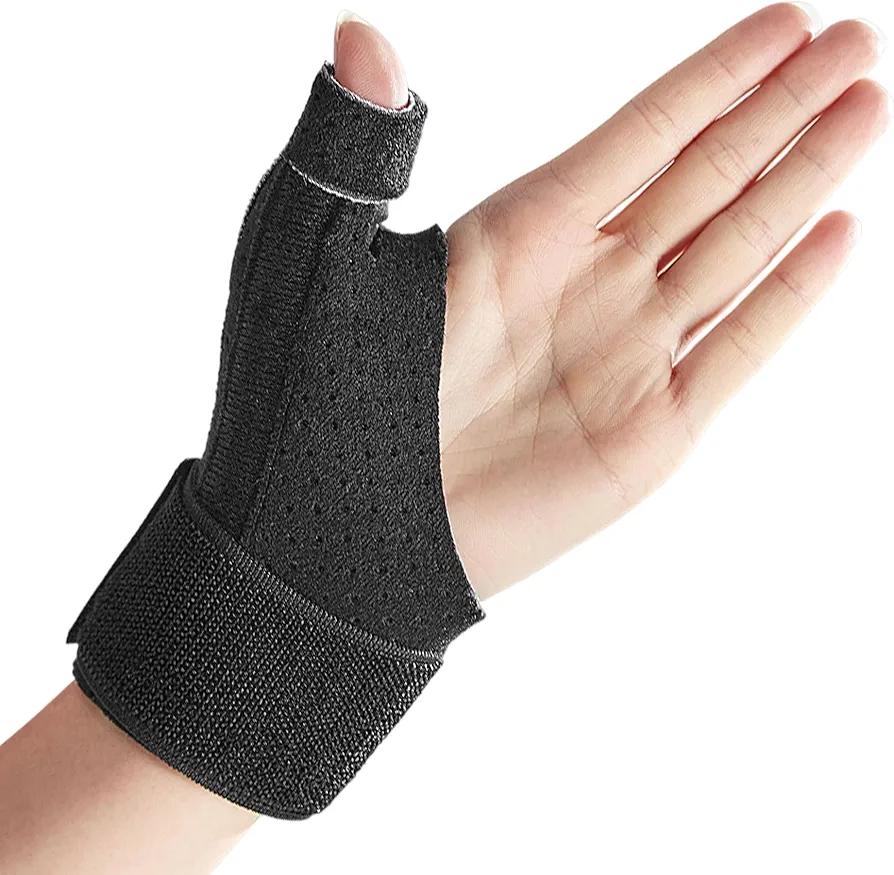 Thumb Splint - Thumb Brace Stabilizer Splint for Trigger Finger, Pain Relief, Arthritis, Tendonitis, BlackBerry Thumb, Sprained