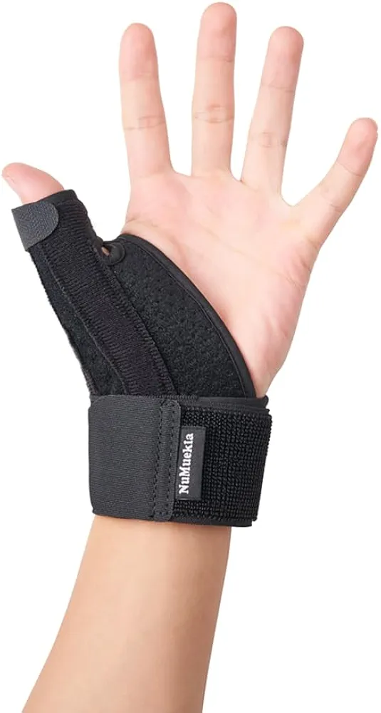 Comfortable Thumb&Wrist splint Stabilizer for Trigger Finger,BlackBerry Thumb,Carpal Tunnel Pain Relief, Arthritis,Thumb Spraind,Tendonitis, Stable Thumb Wrist Supporting-Left