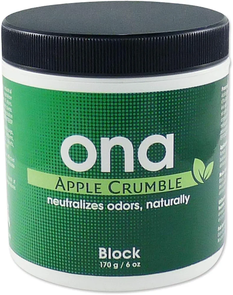 Ona Products ON10090 Ona Block Apple Crumble Oder Neutralizer, 6 oz, Natural