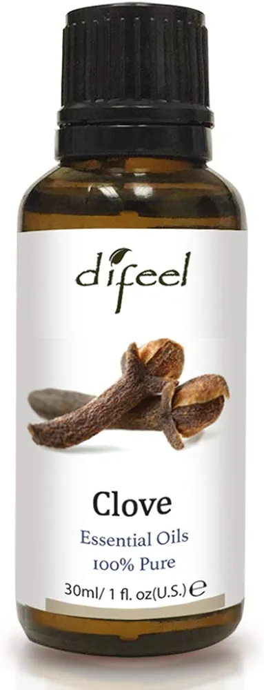 Difeel Essential Oils Extra Premium Grade Clove Oil 1 ounce (3-Pack)